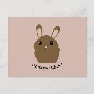 Öreslig Bunny Vykort