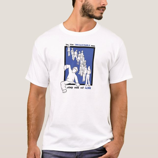 Oresonligt fodra t shirt (Framsida)