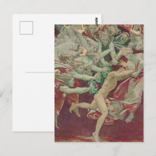 Orestes och Furierna av John Singer Sargent Vykort