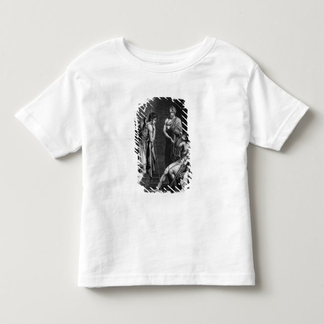 Orestes och Pyrrhus Tee Shirt (Framsida)