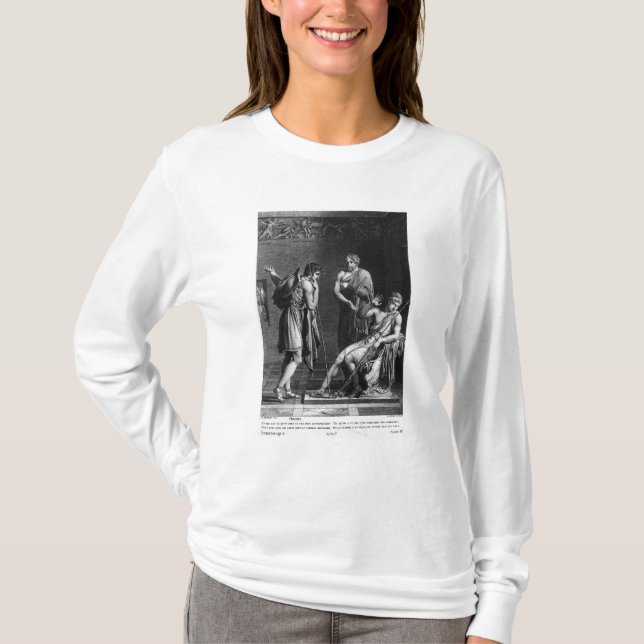 Orestes och Pyrrhus Tee Shirt (Framsida)