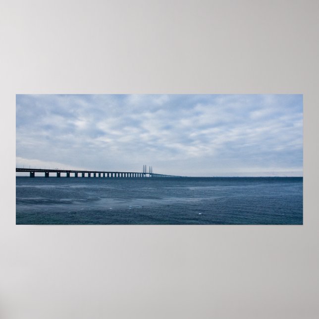 Oresund Bridge Poster (Framsidan)