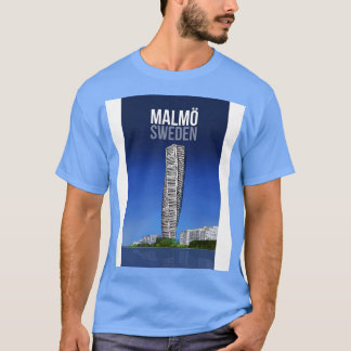 Oresund strait Malmo Sverige Scandinavian T Shirt