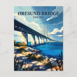 Öresundsbron Sverige Vykort