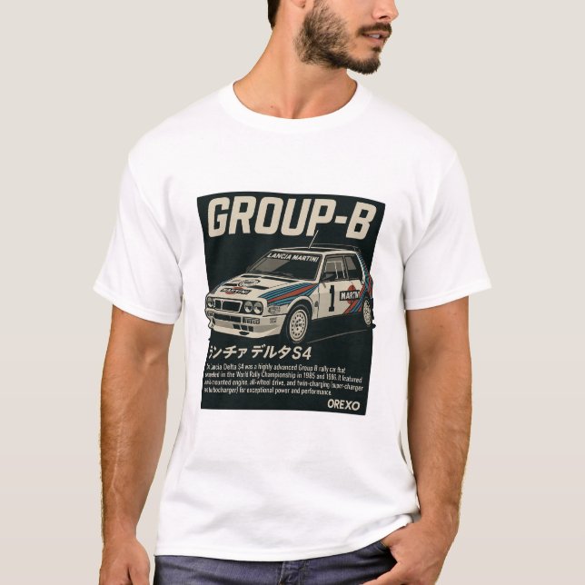 OREXO "Group-B Legacy" T Shirt (Framsida)