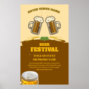 Örfestivalens Anpassningsbar Poster