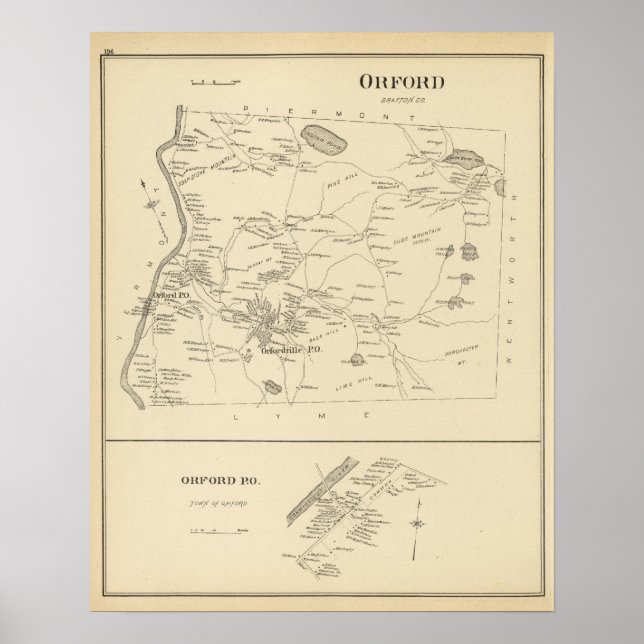 Orford, Grafton Co Poster (Framsidan)