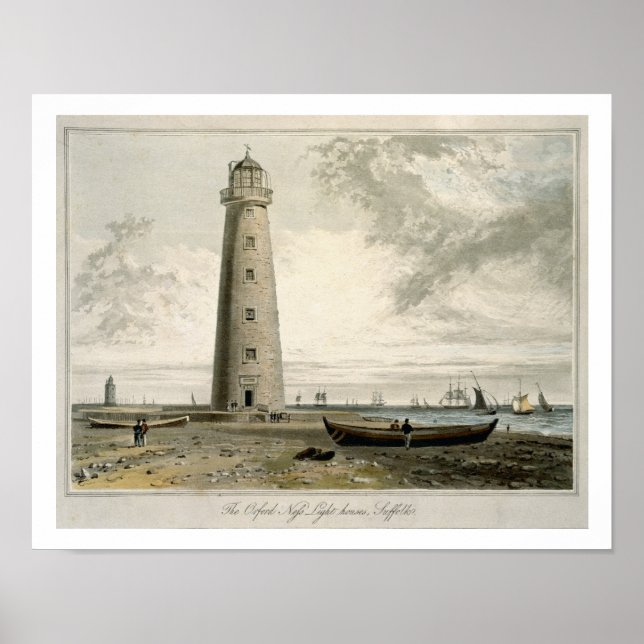 Orford Nefs fyr, Suffolk, från Volym Poster (Framsidan)