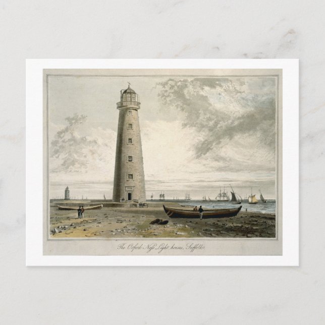Orford Nefs fyr, Suffolk, från Volym Vykort (Framsida)
