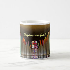 Organ är roligt! mugg