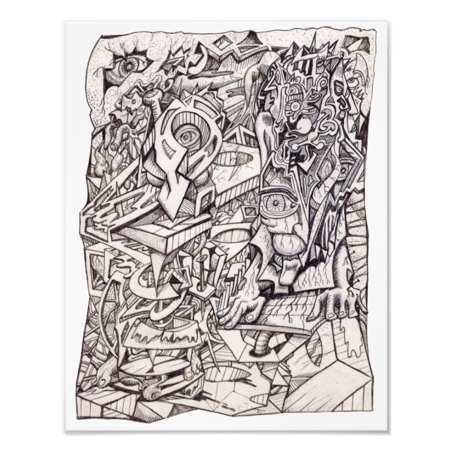 Organ av oro fototryck (Framsidan)