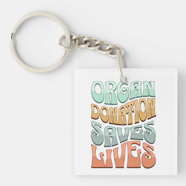 Organ Donation Saves Lives T-Shirt (Framsidan)