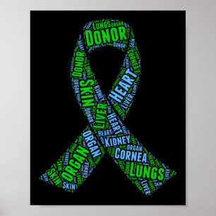 Organ donator medvetenhet transplantation eller mo poster