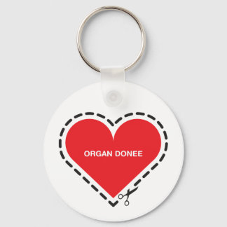Organ Donee Keychain Nyckelring