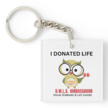 ORGAN DONOR KEYCHAIN - JAG GJORDE LIV