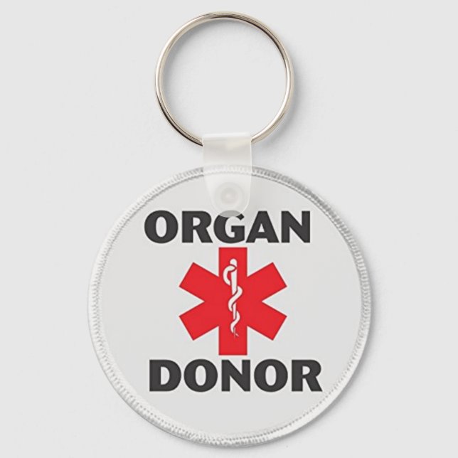 Organ Donor Nyckelring (Framsida)