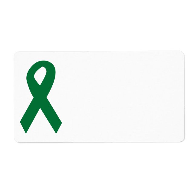 Organ Donor Ribbon Fraktsedel (Framsidan)