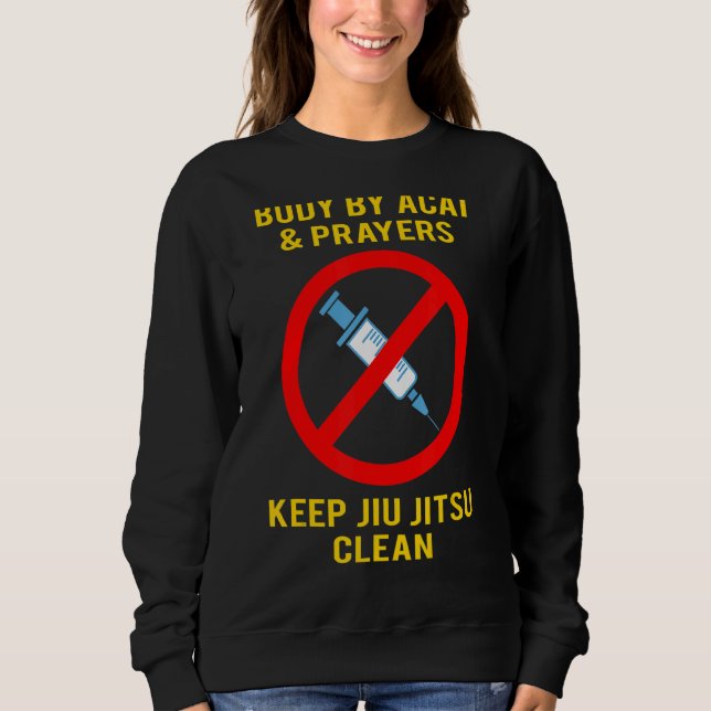 Organ efter Acai och Prayers Behålla Jiu Jitsu Cle T Shirt (Framsida)