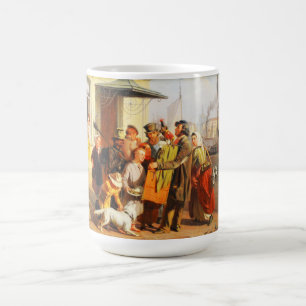 Organ grinder kaffemugg