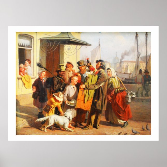 Organ Grinder Poster (Framsidan)