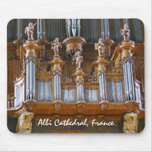 Organ i den Albi domkyrkan, frankrike Musmatta