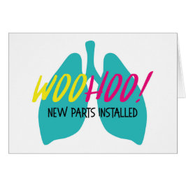 Organ Lungs | Nytt gratulationskort för installera Hälsningskort