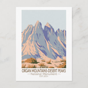 Organ Mountains Desert Peaks National Monument Vykort