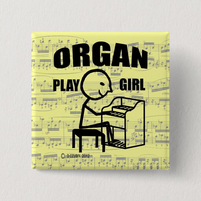Organ Play Girl Knapp (Framsida)
