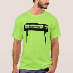 Organ Retro Illustration Tee Shirt