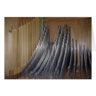 Organ Rör Hälsningskort