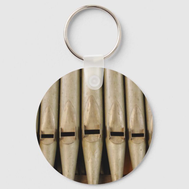 Organ Rör Keychain Nyckelring (Framsida)