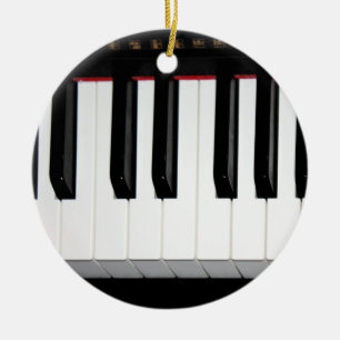 Organ Tangentbord Julgransprydnad Keramik