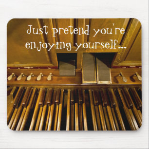 Organ trampar mousepad för organists musmatta