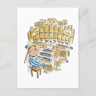 Organ Vykort