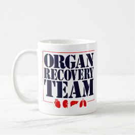 Organåtervinningsgrupp Organupphandlingstransplant Kaffemugg