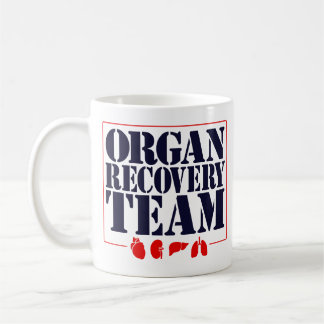 Organåtervinningsgrupp Organupphandlingstransplant Kaffemugg