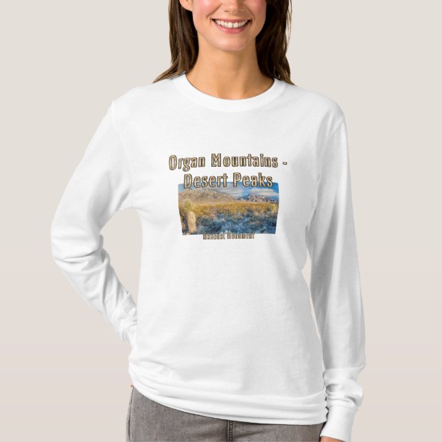 Organberg ökentoppar t shirt (Framsida)