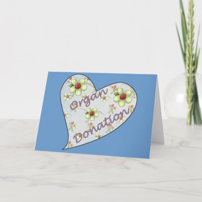 Organdonation Kort (Framsida)