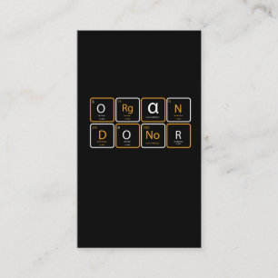 Organdonation Njurdonatorers medicinska hälsa Visitkort