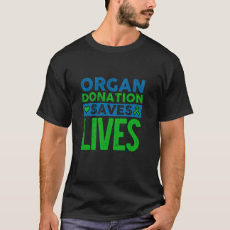 Organdonation räddar liv Nationellt donat T Shirt