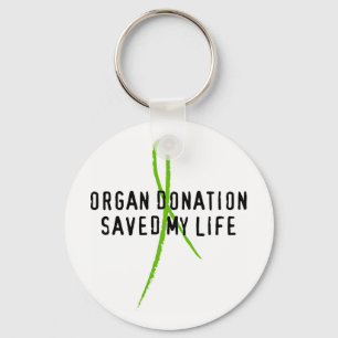 Organdonation sparade mitt liv nyckelring