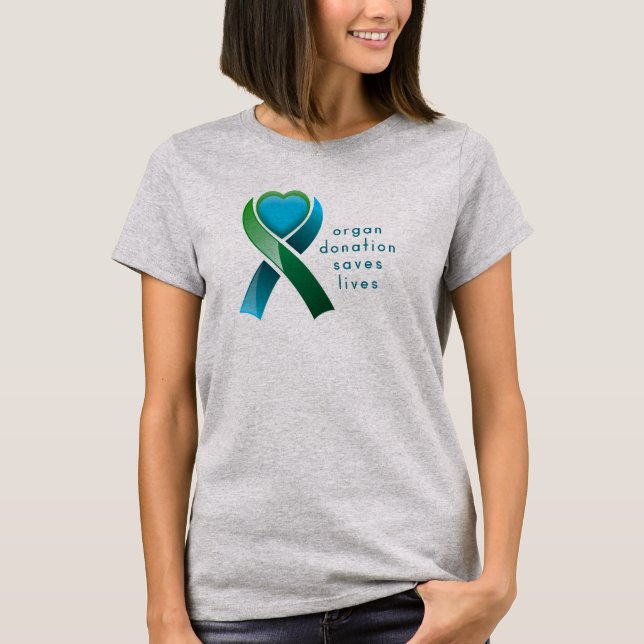 Organdonation Sparar livnär sig på att göra donato T Shirt (Framsida)