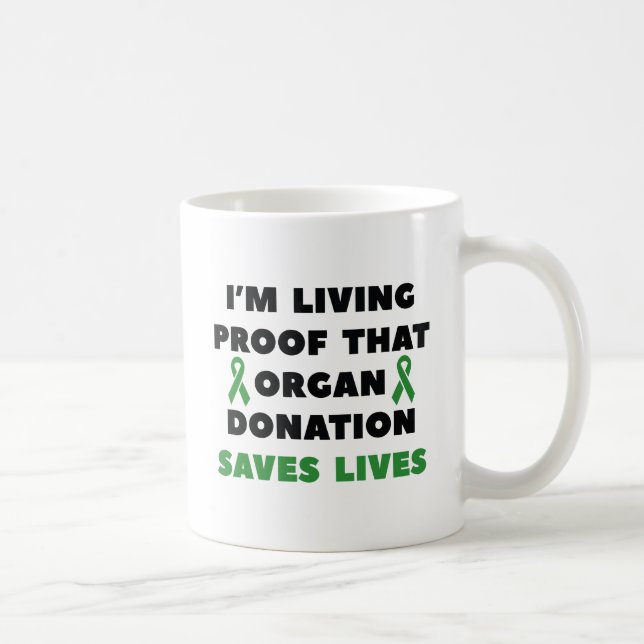 Organdonation Sparver Lives Kaffemugg (Höger)