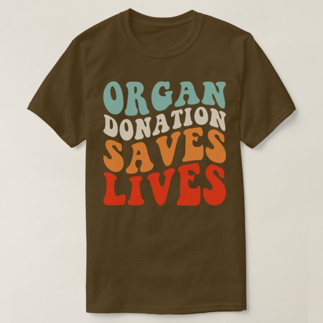 Organdonation Sparver Lives T Shirt (Design framsida)