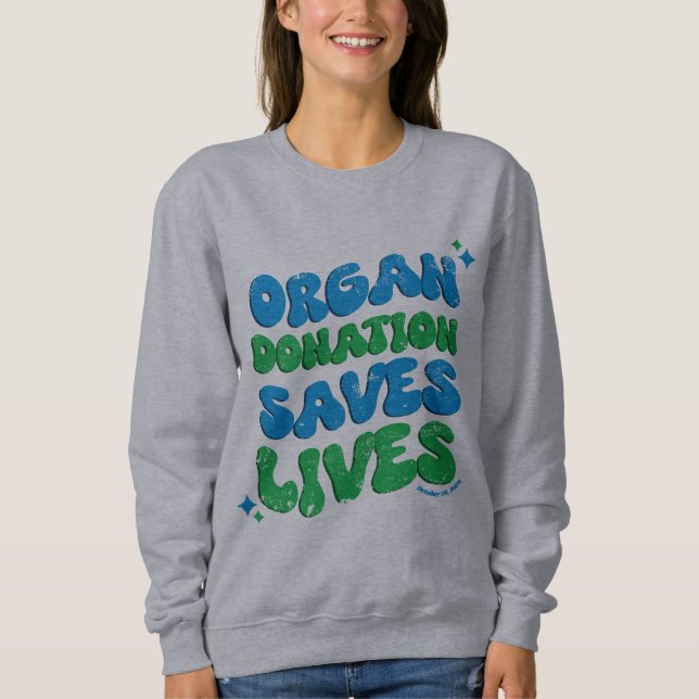 Organdonation Sparver Lives T Shirt (Framsida)