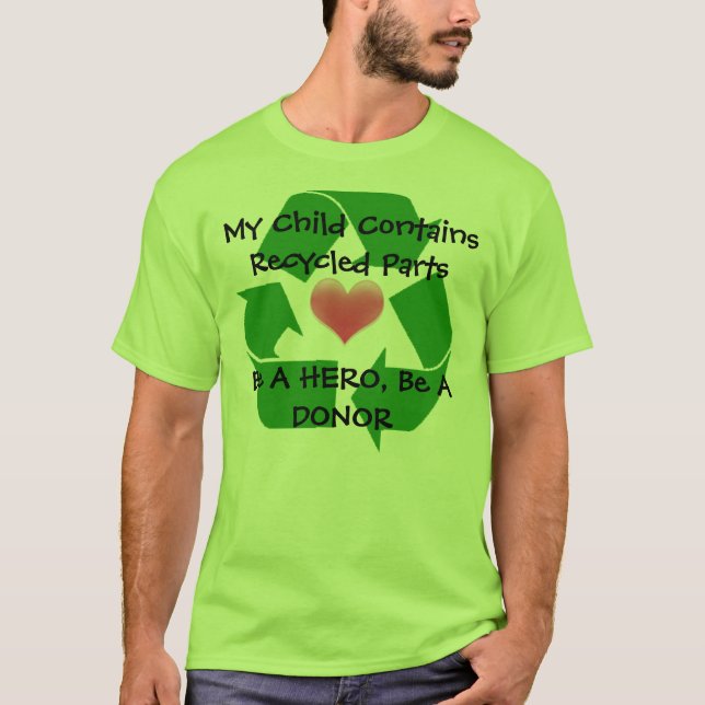 Organdonation T Shirt (Framsida)