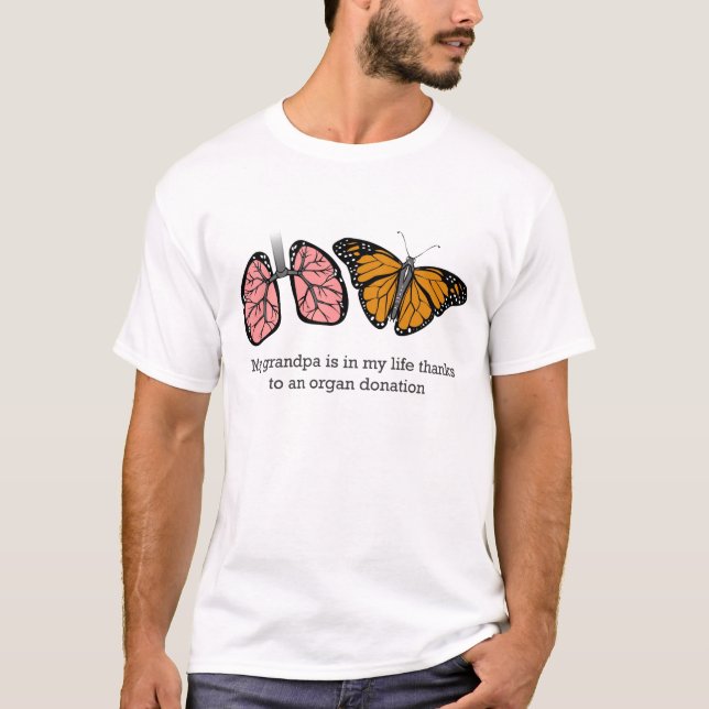 Organdonation Tee Shirt (Framsida)