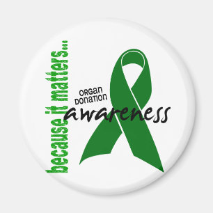 Organdonationmedvetenhet Magnet