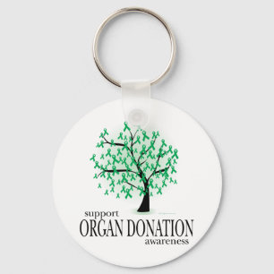 Organdonationträd Nyckelring