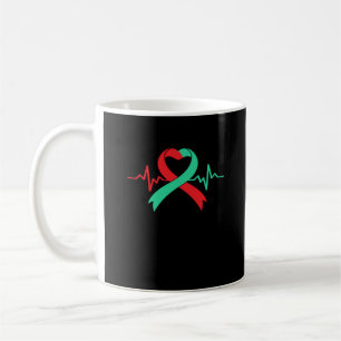 Organdonor Ogran Transplant Warrior Surgery Kaffemugg
